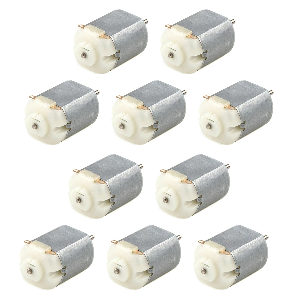 10 x Miniature Small DC Electric Motors for Toys Diy Arduino Projects Metal Motor 
10 x Miniature Small DC Electric Motors for Toys Diy Arduino Projects Metal Motor