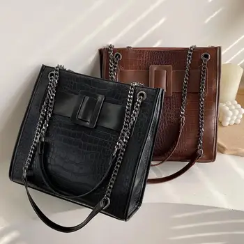 Vintage Fashion Female Large Tote Bag 2019 New High Quality PU Leather Women's Designer Handbag Chain Shoulder Messenger Bag
Vintage Fashion Female Large Tote Bag 2019 New High Quality PU Leather Women's Designer Handbag Chain Shoulder Messenger Bag
