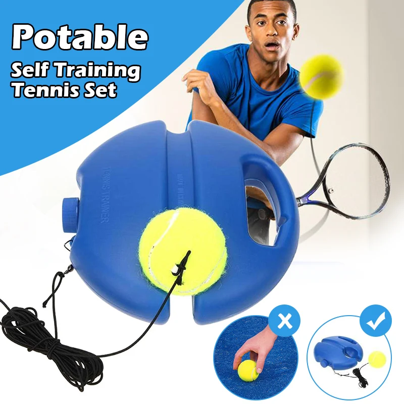 Intensive Tennis Trainer Tennis Practice Single Self-Study Training Rebound Tool H7JP
Intensive Tennis Trainer Tennis Practice Single Self-Study Training Rebound Tool H7JP