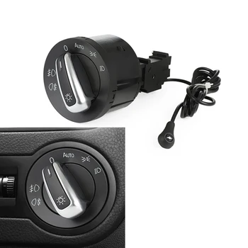 Chrome Auto Car Headlight Switch 5ND941431B Modification add Auto function for VW Golf Jetta MK5 MK6 GTI Passat B6 B7 CC Tiguan
Chrome Auto Car Headlight Switch 5ND941431B Modification add Auto function for VW Golf Jetta MK5 MK6 GTI Passat B6 B7 CC Tiguan