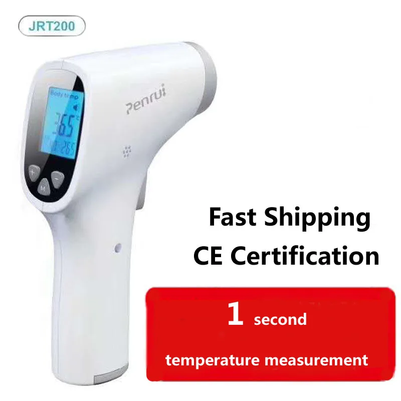 JRT200 Baby Thermometer Infrared Digital LCD Body Measurement Forehead Ear Non-Contact Adult Body Fever IR Children Termometro
JRT200 Baby Thermometer Infrared Digital LCD Body Measurement Forehead Ear Non-Contact Adult Body Fever IR Children Termometro