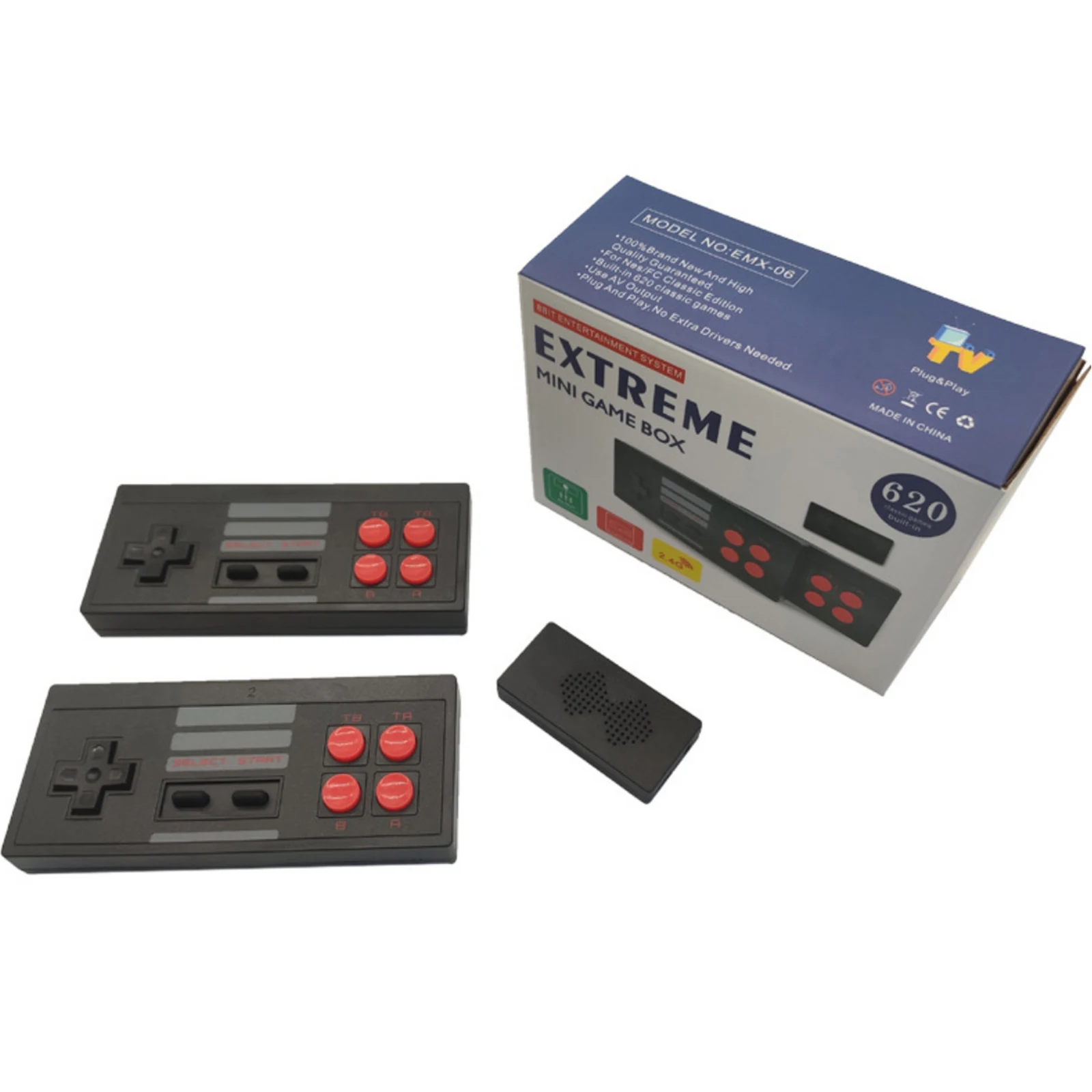 MINI HD Video TVGame Console Built in 620 Classic Games Mini Retro Console Wireless Controller HDMI Output Dual Players For Kids
MINI HD Video TVGame Console Built in 620 Classic Games Mini Retro Console Wireless Controller HDMI Output Dual Players For Kids