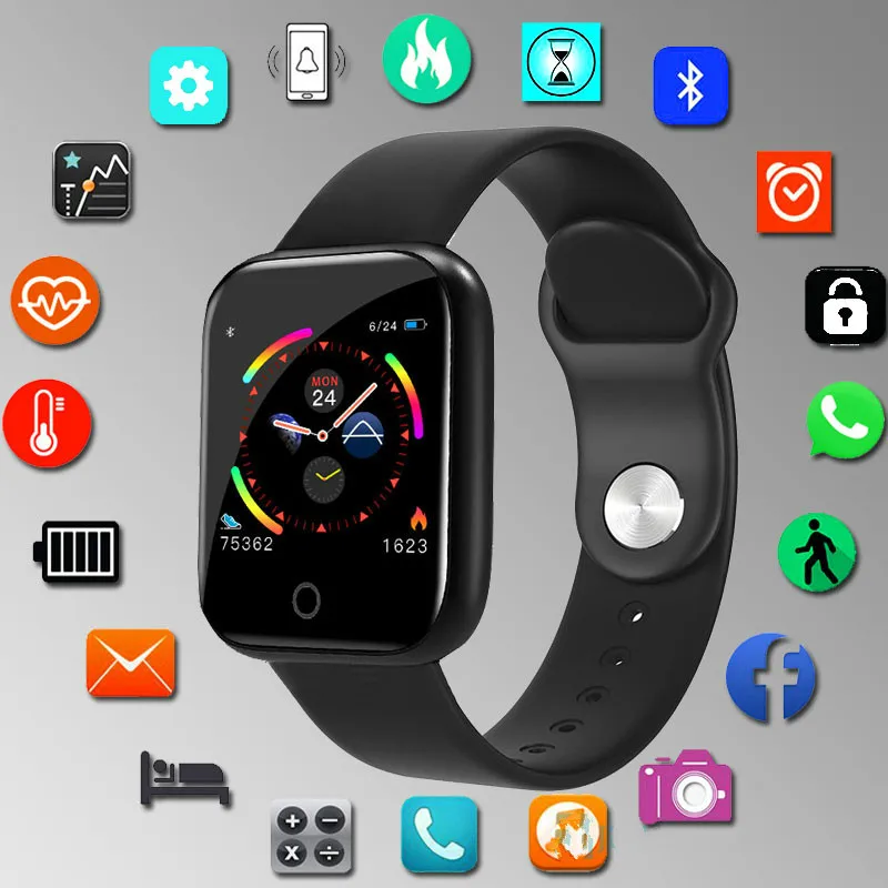 New Smart Watch Men Women Smartwatch For Android IOS Electronics Smart Clock Wach Fitness Tracker Silicone Strap Smart-watch
New Smart Watch Men Women Smartwatch For Android IOS Electronics Smart Clock Wach Fitness Tracker Silicone Strap Smart-watch