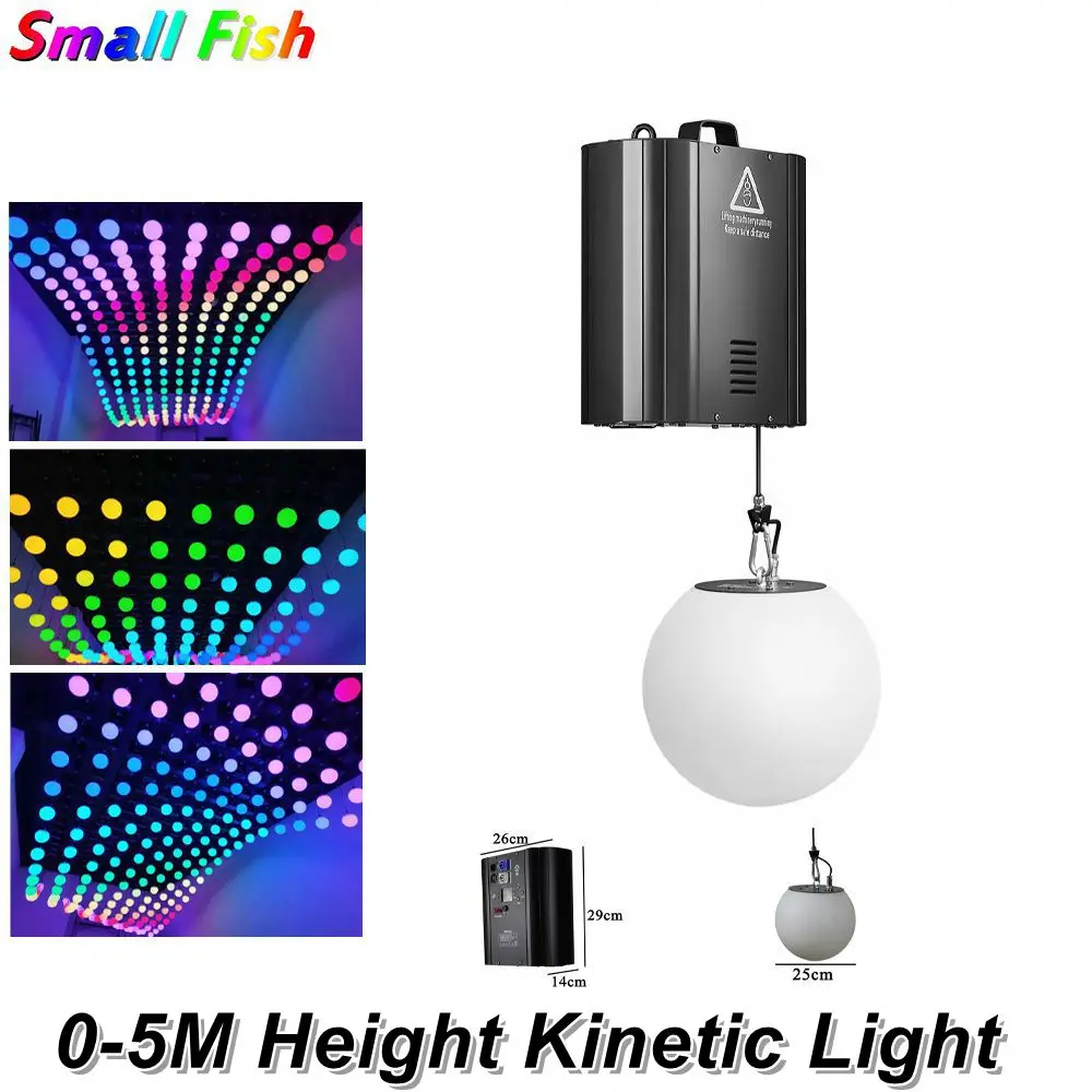 Free Shipping 2Pcs 140W 3D Up Down Hanging LED Ball Light DMX RGB Colorful Led Lift Ball Kinetic Lighting For Disco Light Music
Free Shipping 2Pcs 140W 3D Up Down Hanging LED Ball Light DMX RGB Colorful Led Lift Ball Kinetic Lighting For Disco Light Music
