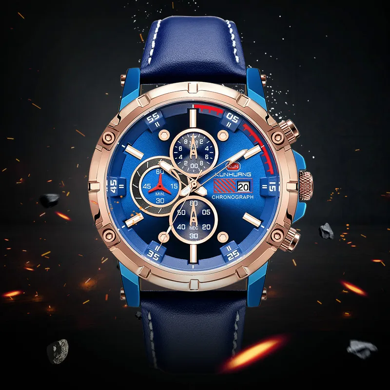 -Style Multi-Functional Sports Waterproof Luminous Calendar Leather Creative Business Men's Quartz Watch Calvin Klein . Woman
-Style Multi-Functional Sports Waterproof Luminous Calendar Leather Creative Business Men's Quartz Watch Calvin Klein . Woman
