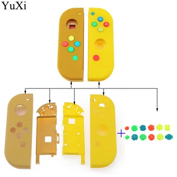 YuXi Yellow For Let's Go Edition Plastic Right Left Housing Shell Case Cover for Nintendo Switch NS NX Joy Con Controller
YuXi Yellow For Let's Go Edition Plastic Right Left Housing Shell Case Cover for Nintendo Switch NS NX Joy Con Controller
