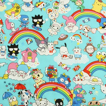 ZENGIA 45x110cm Toki-doki Little Twin Star 100% Cotton Fabric for Boy Clothes Hometextile Cushion Cover Backpacks Curtain DIY
ZENGIA 45x110cm Toki-doki Little Twin Star 100% Cotton Fabric for Boy Clothes Hometextile Cushion Cover Backpacks Curtain DIY