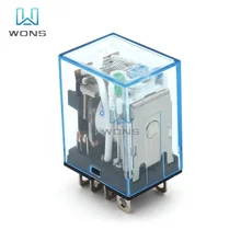 Transparent Shell Relay DC 12V AC 220V 10 A Mini Electromagnetic Coil Power LY2NJ Relay Electronic Module 8 Pin Delay Relay
Transparent Shell Relay DC 12V AC 220V 10 A Mini Electromagnetic Coil Power LY2NJ Relay Electronic Module 8 Pin Delay Relay
