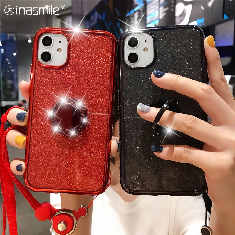 Fabulous and Pretty Bling phone Case For iphone X Xs max XR 11 pro cover cases case 7 8 plus 6 6s funda | Мобильные телефоны и
