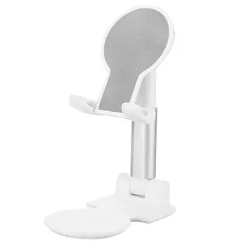 Creative Portable Phone Holder Bracket Practical Adjustable Desktop Stand Foldable Rack for Cellphone Tablet E-Reader (White)
Creative Portable Phone Holder Bracket Practical Adjustable Desktop Stand Foldable Rack for Cellphone Tablet E-Reader (White)