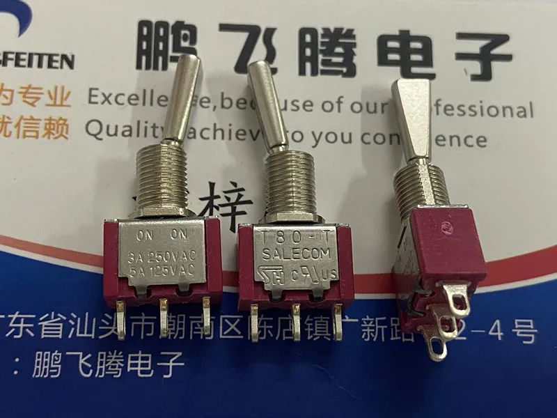 1PCS Taiwan Xinghan SH T80-T T8013-UHBQ 3 feet 2 gear button rocker switch flying airplane remote control flat handle 5A
1PCS Taiwan Xinghan SH T80-T T8013-UHBQ 3 feet 2 gear button rocker switch flying airplane remote control flat handle 5A