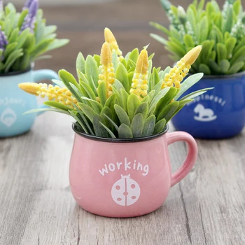 Artificial Flowers Decoration Simulation Plastic Flower Potted Ceramic Cup Home Decor Arrangement Beautiful Bouquet 
Artificial Flowers Decoration Simulation Plastic Flower Potted Ceramic Cup Home Decor Arrangement Beautiful Bouquet