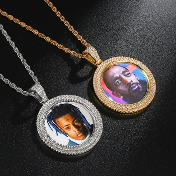 Hip Hop Custom Made Photo Roundness Solid Back Iced Out Bling Cubic Zircon Personalized Necklace & Pendant For Men Jewelry
Hip Hop Custom Made Photo Roundness Solid Back Iced Out Bling Cubic Zircon Personalized Necklace & Pendant For Men Jewelry