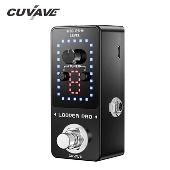 CUVAVE LOOPER PRO Guitar Loop Effect Pedal 9 Loops Total 40 Minutes Recording Time Unlimited Overdubs Built-in Tuner LED Display
CUVAVE LOOPER PRO Guitar Loop Effect Pedal 9 Loops Total 40 Minutes Recording Time Unlimited Overdubs Built-in Tuner LED Display