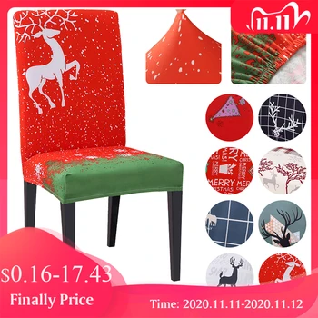 New 2020 Christmas Chair Cover Spandex Stretch Elastic Hotel Wedding Banquet Arm Chair Covers Dining Room Seat Cover Case
New 2020 Christmas Chair Cover Spandex Stretch Elastic Hotel Wedding Banquet Arm Chair Covers Dining Room Seat Cover Case