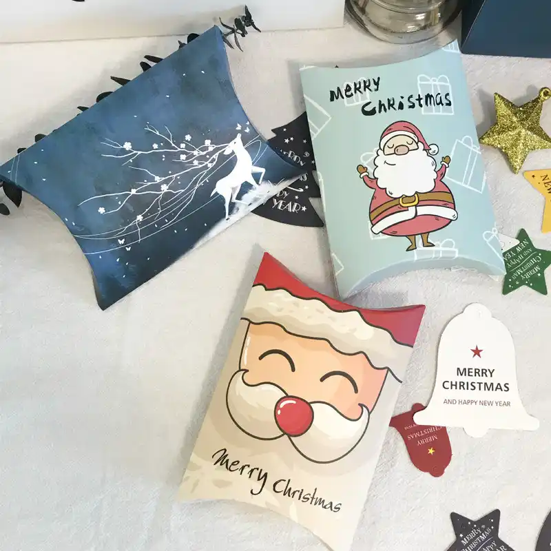 elk christmas candy box guests packing bag paper cookies boxes