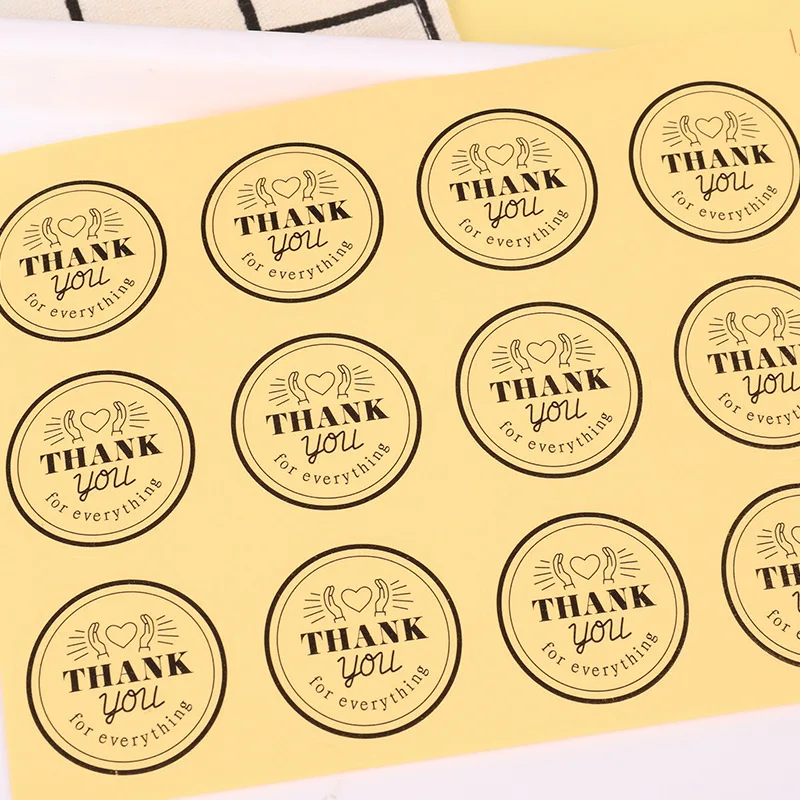 120pcs/lot Transparent Thank You Round Sealing Label Adhesive PVC Seal Sticker For Baking Gift Stickers Funny Diy Work
120pcs/lot Transparent Thank You Round Sealing Label Adhesive PVC Seal Sticker For Baking Gift Stickers Funny Diy Work