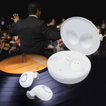 FULL-S9 TWS True Wireless Earphones Mini Bluetooth 5.0 Earbuds Stereo Headset Noise Reduction Headphones for iPhone Huawei
FULL-S9 TWS True Wireless Earphones Mini Bluetooth 5.0 Earbuds Stereo Headset Noise Reduction Headphones for iPhone Huawei