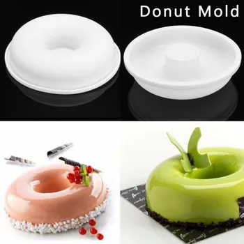 Silicone Cake Mold Round Donuts Shape Mousse Mold Dessert Baking Form Moulds Cake Decorating Tools
Silicone Cake Mold Round Donuts Shape Mousse Mold Dessert Baking Form Moulds Cake Decorating Tools