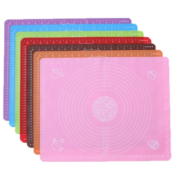 Multi-size and color Silicone Baking Mat Sheet Extra Large Baking Mat for Pizza Dough Non-Stick Maker Holder Pastry
Multi-size and color Silicone Baking Mat Sheet Extra Large Baking Mat for Pizza Dough Non-Stick Maker Holder Pastry
