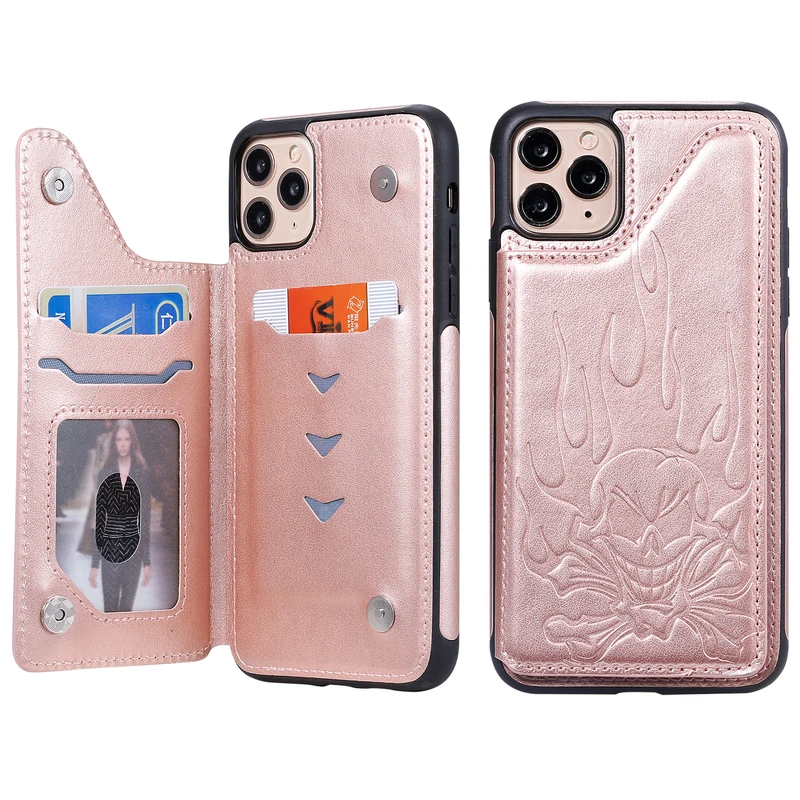 Case for iPhone 11 Skull Embossed Leather for iPhone 11 Pro 5.8'' Silicon Protection Cover for iPhone 11 Pro Max Anti-fall Cases
Case for iPhone 11 Skull Embossed Leather for iPhone 11 Pro 5.8'' Silicon Protection Cover for iPhone 11 Pro Max Anti-fall Cases