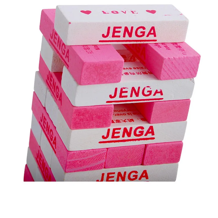 Desktop Quiz Game Love Stack-up Building Blocks Couples Love Jenga Ride Music Board Game
Desktop Quiz Game Love Stack-up Building Blocks Couples Love Jenga Ride Music Board Game