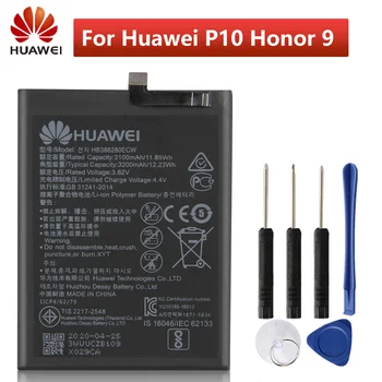 Huawei Original Replacement Battery HB386280ECW For Huawei P10 honor 9 STF-L09 STF-AL10 Ascend P10 Phone Battery 3200mAh
Huawei Original Replacement Battery HB386280ECW For Huawei P10 honor 9 STF-L09 STF-AL10 Ascend P10 Phone Battery 3200mAh