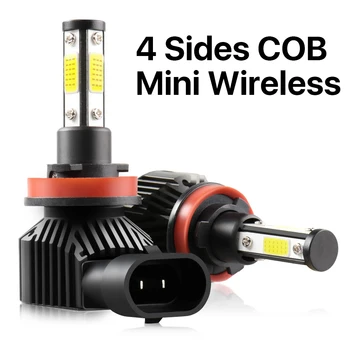 New 4 Sides 10000lm 6000K 12V 9006 9005 HB3 HB4 H8 H9 Led H7 LED Car Headlight Bulbs Auto lights COB H11 led headlight bulb
New 4 Sides 10000lm 6000K 12V 9006 9005 HB3 HB4 H8 H9 Led H7 LED Car Headlight Bulbs Auto lights COB H11 led headlight bulb