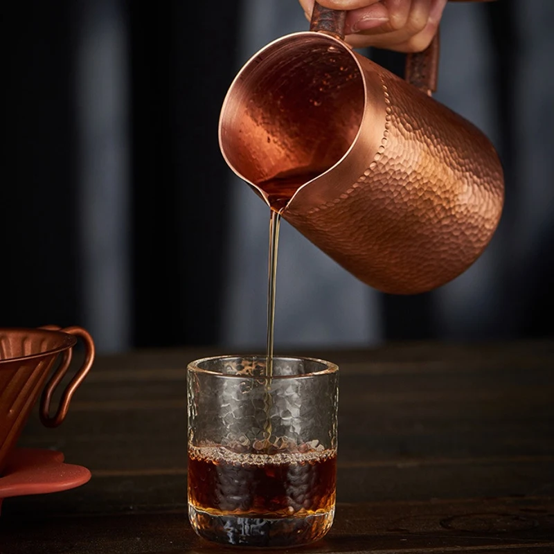 1Pc 400Ml Pure Copper Hand Made Embossing Milk Pitcher/Jug Latte Art Pitcher Tea Cup for Barista
1Pc 400Ml Pure Copper Hand Made Embossing Milk Pitcher/Jug Latte Art Pitcher Tea Cup for Barista