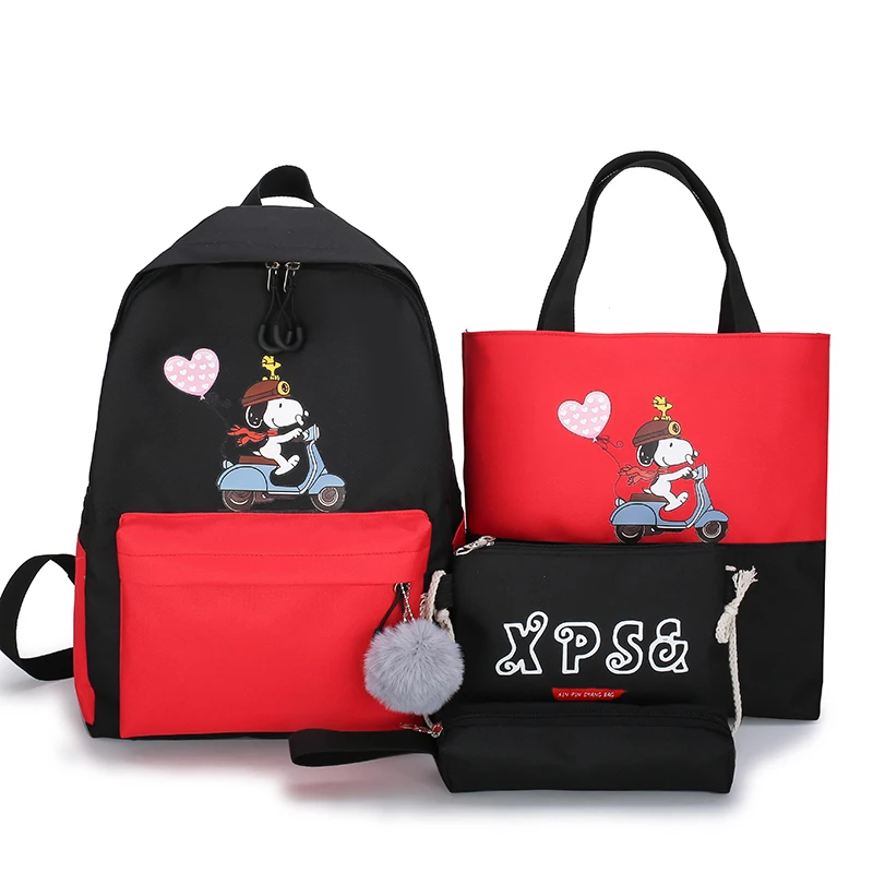 New Arrival Fashion 4 PCs Backpack Set Pupy Dogs Design Girls Casual Bag Large Capacity Students Travelling Storage Bags
New Arrival Fashion 4 PCs Backpack Set Pupy Dogs Design Girls Casual Bag Large Capacity Students Travelling Storage Bags