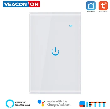 Tuya Smart Touch Switch WiFi US Standard LED Light Wall-Touch LED-Lamp APP Remote Sensitive
Tuya Smart Touch Switch WiFi US Standard LED Light Wall-Touch LED-Lamp APP Remote Sensitive