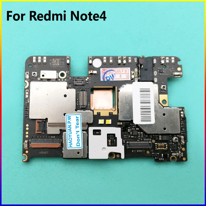 Tested multilingual Original Work Mainboard Motherboard Circuits Cable For Xiaomi RedMi hongmi NOTE4 NOTE 4 Global Firmware
Tested multilingual Original Work Mainboard Motherboard Circuits Cable For Xiaomi RedMi hongmi NOTE4 NOTE 4 Global Firmware