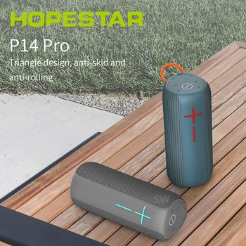 HOPESTAR-P14 Pro Portable Bluetooth Speaker Outdoor IPX6 Waterproof Mini Column Best Bass Subwoofer Effect With Mic USB TF FM
HOPESTAR-P14 Pro Portable Bluetooth Speaker Outdoor IPX6 Waterproof Mini Column Best Bass Subwoofer Effect With Mic USB TF FM