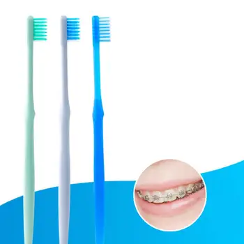 Orthodontic Toothbrush Soft Bristles Braces Tooth Brushes with Cap Interdental Brush Ultra-thin Super Soft Toothbrush Portable
Orthodontic Toothbrush Soft Bristles Braces Tooth Brushes with Cap Interdental Brush Ultra-thin Super Soft Toothbrush Portable