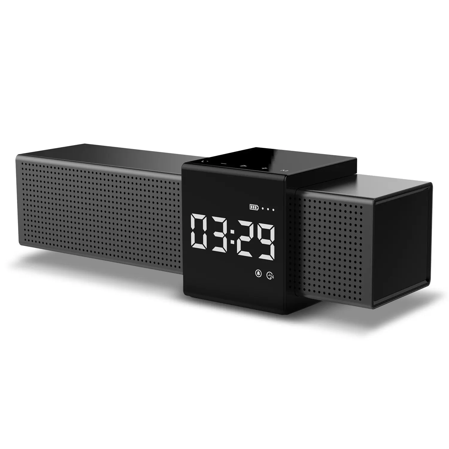 Havit M28 V4.2 Bluetooth Speaker Touch Control Alarm Clock with FM Radio & Built-in Mic TF Card Function 2000mAh Battery
Havit M28 V4.2 Bluetooth Speaker Touch Control Alarm Clock with FM Radio & Built-in Mic TF Card Function 2000mAh Battery