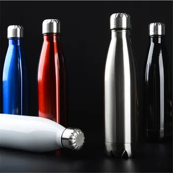350/500/750/1000ml Double-wall Insulated Vacuum Flask Stainless Steel Heat Thermos for Sport Water Bottles Portable Thermoses 
350/500/750/1000ml Double-wall Insulated Vacuum Flask Stainless Steel Heat Thermos for Sport Water Bottles Portable Thermoses