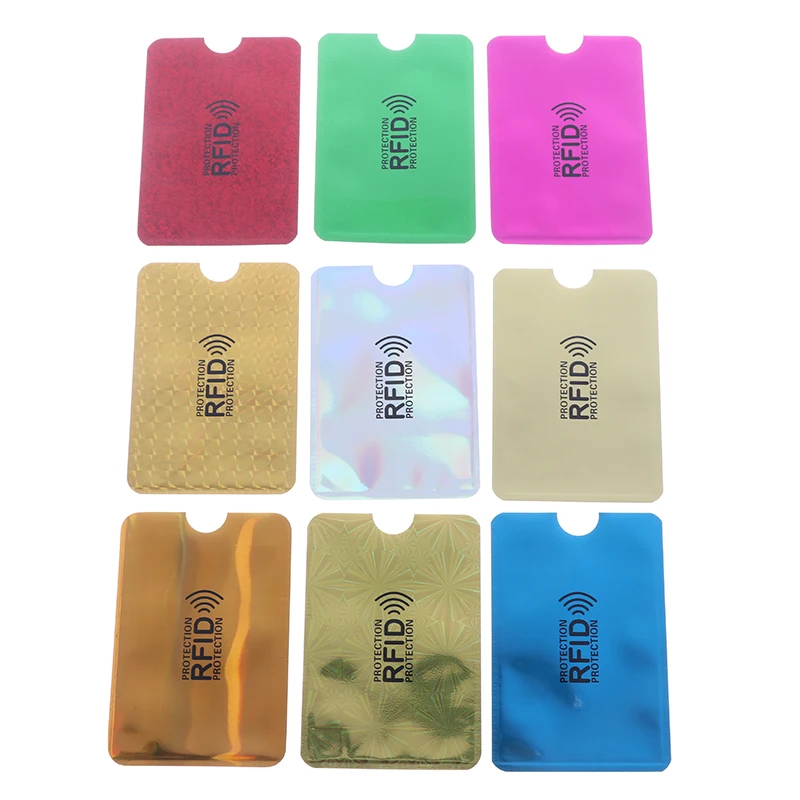 10PCS Unisex Protection Shielding Bag Aluminum Foil RFID Bank Card Case NFC Anti-Theft Card Holder Anti-degaussing Card Holder
10PCS Unisex Protection Shielding Bag Aluminum Foil RFID Bank Card Case NFC Anti-Theft Card Holder Anti-degaussing Card Holder