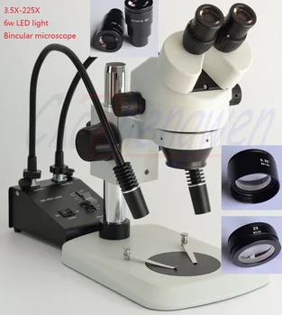 FYSCOPE 3.5X-225X Binocular Soldering Zoom Stereo Microscope with LED Gooseneck Lights
FYSCOPE 3.5X-225X Binocular Soldering Zoom Stereo Microscope with LED Gooseneck Lights