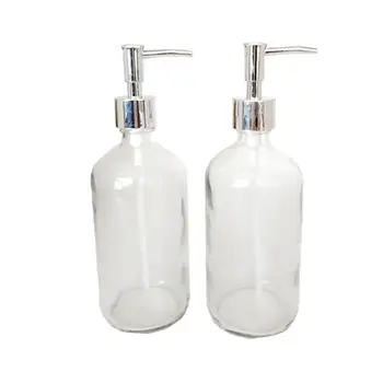 2pcs 500ml Empty Glass Pump Bottles Shampoo Lotion Dispenser Hand Soap Dispenser Sanitizer Holder For Toilet Bathroom
2pcs 500ml Empty Glass Pump Bottles Shampoo Lotion Dispenser Hand Soap Dispenser Sanitizer Holder For Toilet Bathroom