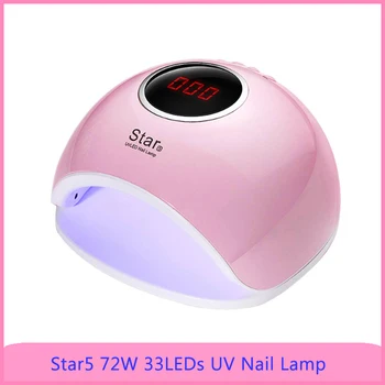 Star5 UV LED Nail Dryer 72W Quick Curing Lamp Automatic Sensor for Manicure Gel Polish Hybrid Varnish Smart Phototherapy Machine
Star5 UV LED Nail Dryer 72W Quick Curing Lamp Automatic Sensor for Manicure Gel Polish Hybrid Varnish Smart Phototherapy Machine