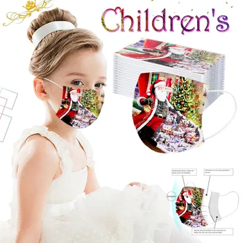 Child Face Cover Christmas Cartoons Masks Disposable Mouth and Nose Cover 3ply Non-woven Ear Loop Mascarillad Breathable Masks
Child Face Cover Christmas Cartoons Masks Disposable Mouth and Nose Cover 3ply Non-woven Ear Loop Mascarillad Breathable Masks