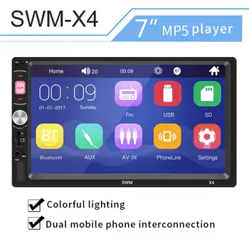 Universal Multipurpose 7 Inch HD Bluetooth Car Auto Video Radio FM MP5 Player Car Auto Video Radio FM MP5 Player
Universal Multipurpose 7 Inch HD Bluetooth Car Auto Video Radio FM MP5 Player Car Auto Video Radio FM MP5 Player