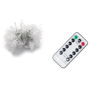 Christmas Snowflake String Lights, Battery-Operated Waterproof for Xmas Home Garden Bedroom and Indoor&Outdoor
Christmas Snowflake String Lights, Battery-Operated Waterproof for Xmas Home Garden Bedroom and Indoor&Outdoor