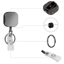 1 Pcs Fashion Square Metal Retractable Nurse Badge Reel Clip Badge Holder Students Doctor Id Card Holder
1 Pcs Fashion Square Metal Retractable Nurse Badge Reel Clip Badge Holder Students Doctor Id Card Holder