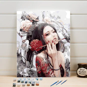 DIY Paint By Number Canvas Acrylics Artwork Coloring Picture Hand Drawing Oil Painting For Bedroom Wall Home Decoration 40x50cm
DIY Paint By Number Canvas Acrylics Artwork Coloring Picture Hand Drawing Oil Painting For Bedroom Wall Home Decoration 40x50cm