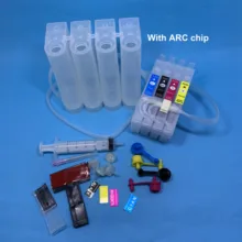 YOTAT CISS Ink Cartridge T405 405 with Auto reset Chip for Epson 405XL T405XL for Workforce WF-3820 /4820/4830/7830/7835/7840
YOTAT CISS Ink Cartridge T405 405 with Auto reset Chip for Epson 405XL T405XL for Workforce WF-3820 /4820/4830/7830/7835/7840