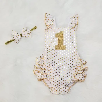 Custom 1st Birthday Outfit / Pink + Gold / Princess Romper / First Birthday / Cake Smash Outfit / Baby / Girl / Toddler 
Custom 1st Birthday Outfit / Pink + Gold / Princess Romper / First Birthday / Cake Smash Outfit / Baby / Girl / Toddler