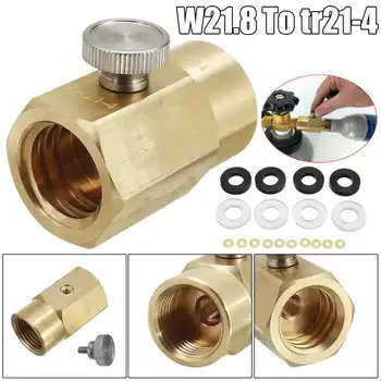 CO2 Cylinder Refill Adapter Connector Tool Kit For Filling Tank Sodastream Soda Club Water Sprinkler W21.8 To tr21-4
CO2 Cylinder Refill Adapter Connector Tool Kit For Filling Tank Sodastream Soda Club Water Sprinkler W21.8 To tr21-4