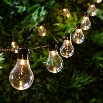 20/10 LEDS Crystal Ball Solar Lamp Power 4.8/3.3M LED String Fairy Lights Garlands Garden Christmas of Decorative Led Lights
20/10 LEDS Crystal Ball Solar Lamp Power 4.8/3.3M LED String Fairy Lights Garlands Garden Christmas of Decorative Led Lights