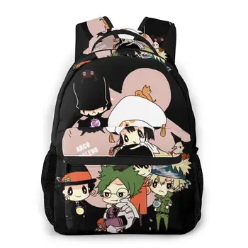 Arcobaleno Chibi Backpack for Girls Boys Travel Rucksack HITMAN REBORN Printing 
Arcobaleno Chibi Backpack for Girls Boys Travel Rucksack HITMAN REBORN Printing